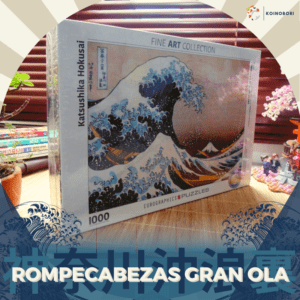 Rompecabezas Gran Ola (Katsushika Hokusai) - 1000 Piezas EUROGRAPHICS