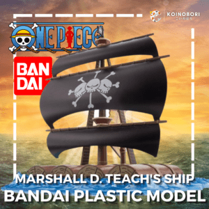 ONE PIECE Marshall D. Teach's Ship / Bandai Model Kit