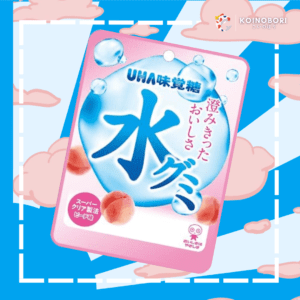 UHA Mikakuto Mizu Gummy / 水グミ / Durazno