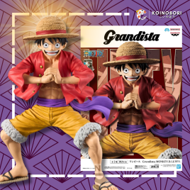 Figura Banpresto ONE PIECE Grandista / Monkey D. Luffy