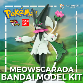 Figura POKEMON Plamo!! / Meowscarada / Bandai Model Kit