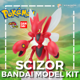 Figura POKEMON Plamo!! / Scizor / Bandai Model Kit