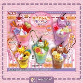 Figura Gachapon / Postre de gato (Unidad)