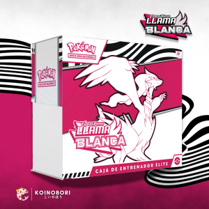 Cartas TCG POKEMON Llama Blanca / Caja de Entrenador Élite (español)