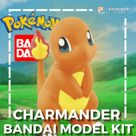 Figura POKEMON Plamo!! / Charmander / Bandai Model Kit